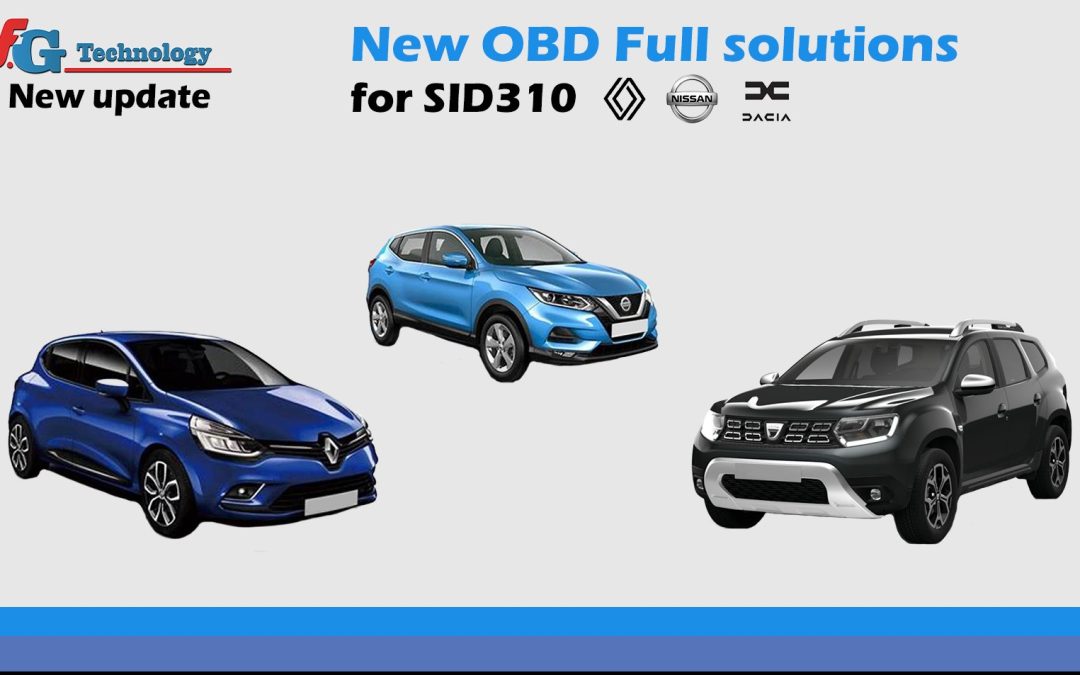 Nuovi protocolli OBD Full per motori 1.5 dCi equipaggiati su Renault,Nissan & Dacia.