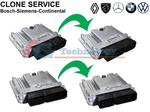 Clone service function available in the new EOBD2 version!