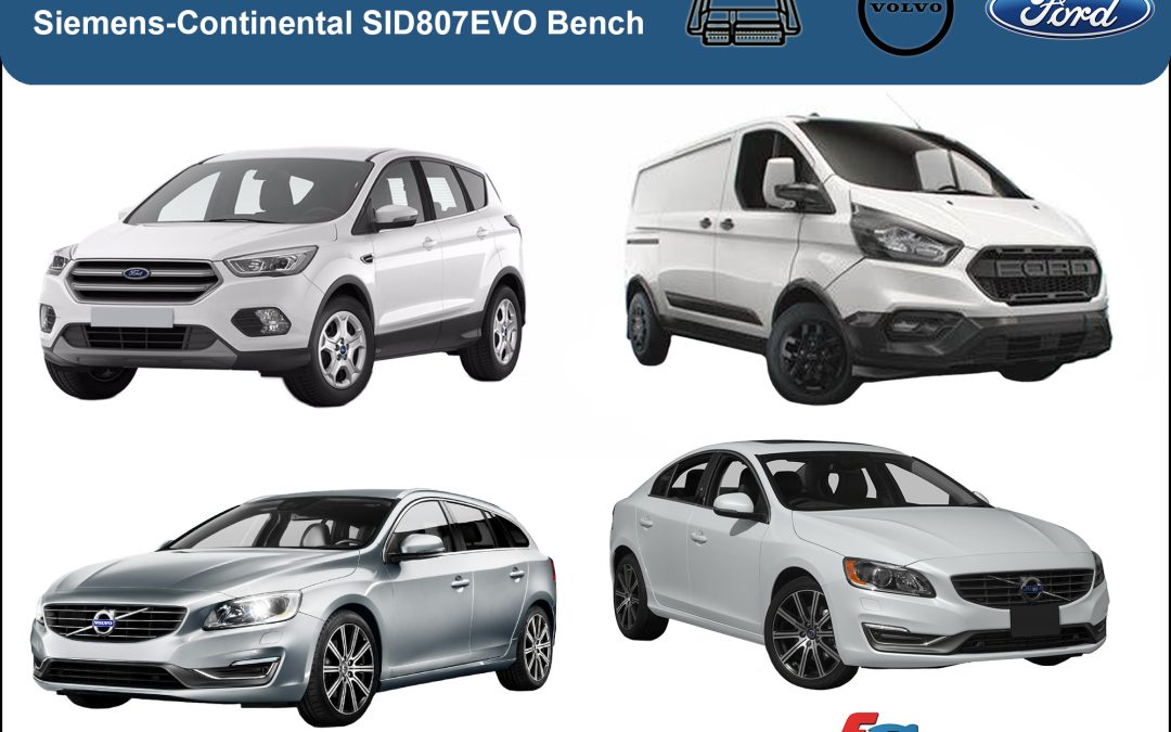 Siemens-Continental SID807EVO Ford/Volvo ora disponibile in Bench!