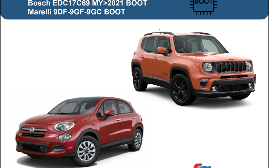 FCA Bosch EDC17C69 MY2021 & Marelli 9xx ora disponibili in Boot