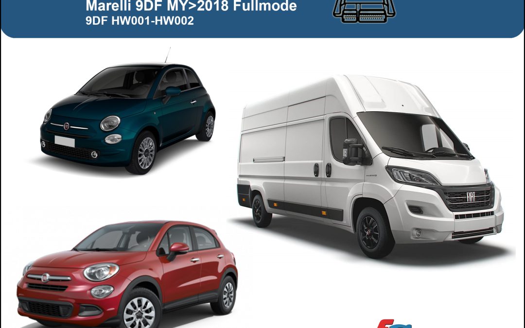 Fiat Marelli 9DF HW001-HW002 MY>2018 ora disponibili a banco