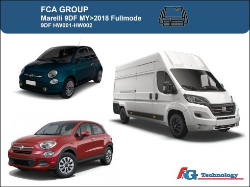 Fiat Marelli 9DF HW001-HW002 MY>2018 now available on the table