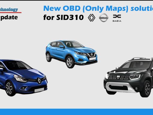 New OBD protocols for 1.5/1.6/2.3 dCi engines equipped on Renault, Nissan, Dacia & Opel.
