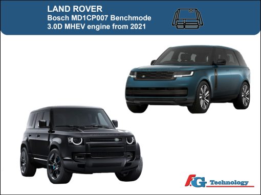 Bench read for Land Rover Bosch MD1CP007