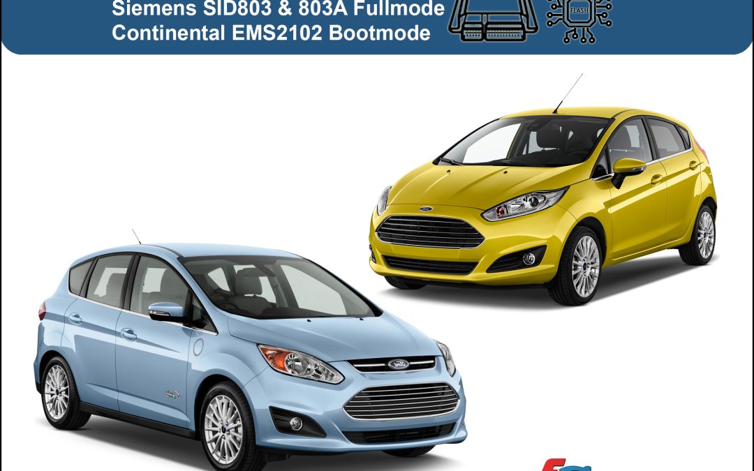 Lettura Ford SID803/803A a banco e EMS2102 in Bootmode