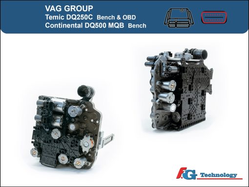 DQ250C & DQ500 TCUs now available in Bench and OBD