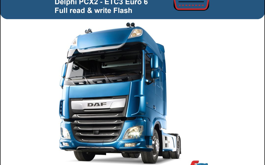 DAF Euro 6 disponibile lettura e scrittura Completa