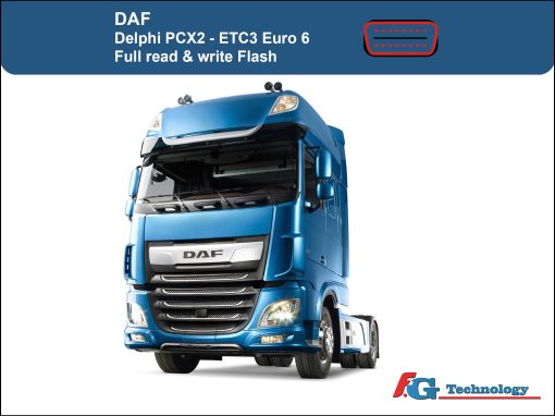 DAF Euro 6 Full Read & Write Available