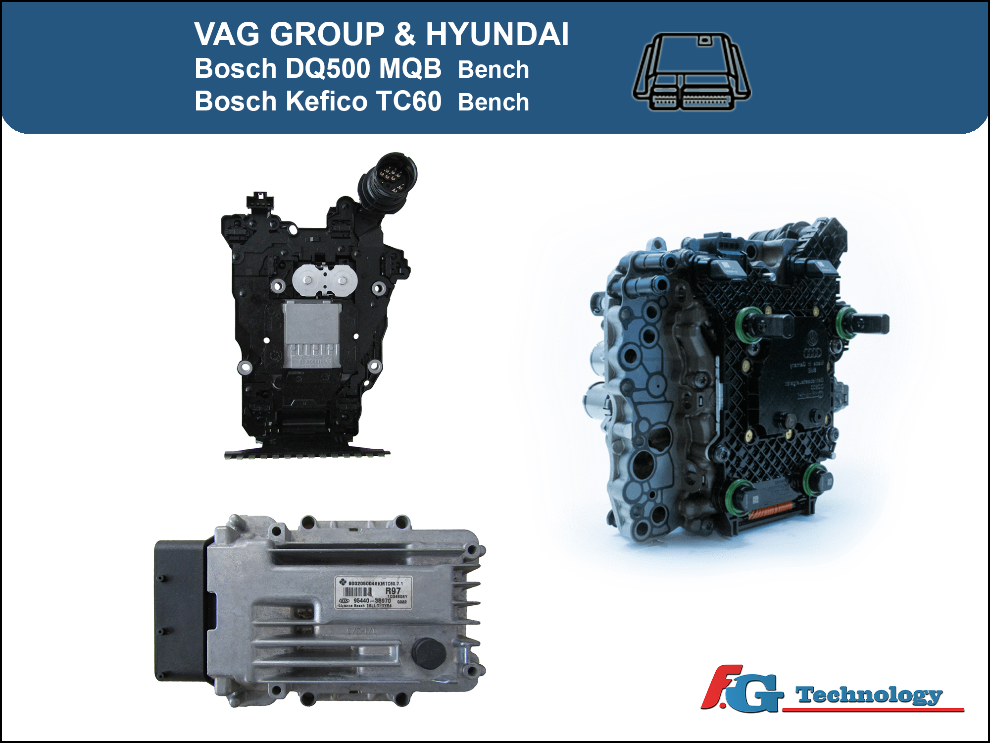 BENCH_TC60_DQ500MQB Mercedes Truck E6 MCM2.1 D3/D4