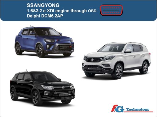 OBD read for DCM6.2AP Ssangyong