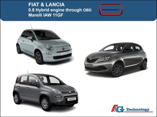 OBD read for Fiat and Lancia Hybid engine