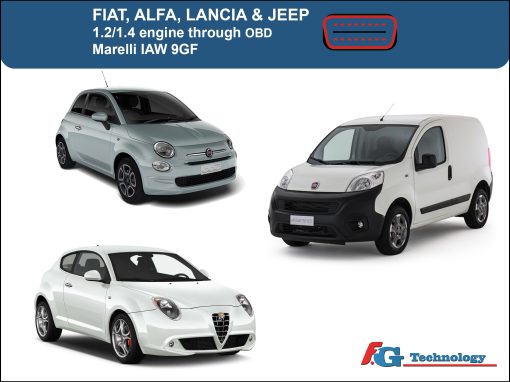 OBD read for Fiat 1.2/1.4 gasoline engine