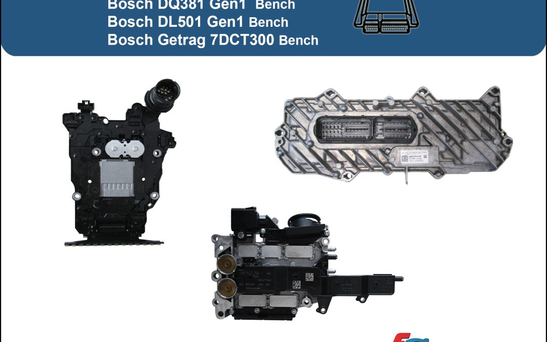 TCU DQ381, DL501 & 7DCT300 ora disponibili in Bench