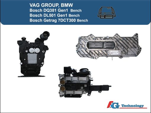 TCU DQ381, DL501 & 7DCT300 TCUs now available in Bench