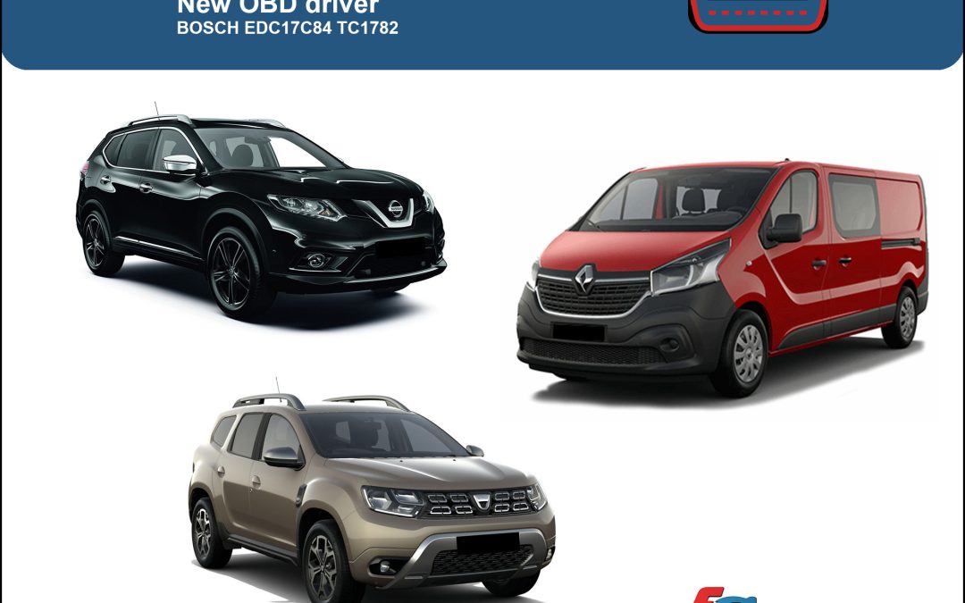 Bosch EDC17C84 Renault ora disponibile in OBD