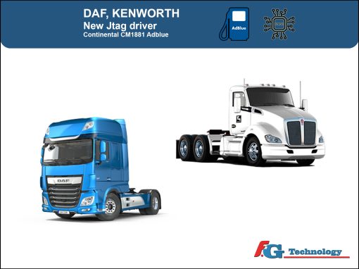 Exclusive solution for Adblue Continental CM1881 equipped on Paccar engines