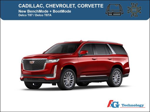 New BenchMode and BootMode for Delco T87 and T87A