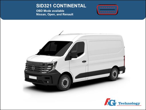 OBD driver available for Continental SID321