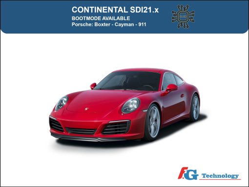 Bootmode available for Continental SDI21.X ECUs