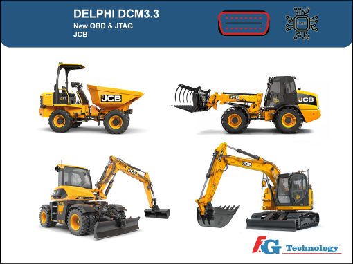 New JTAG and OBD protocol for DELPHI DCM3.3 ECU