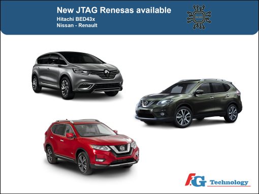 JTAG Renesas available for Hitachi BED43x control units