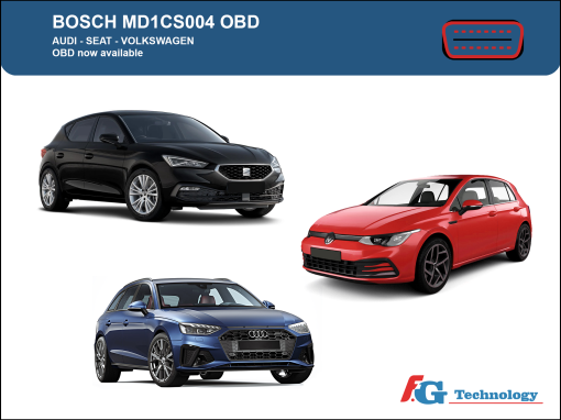 OBD disponibile per centralina Bosch MD1CS004