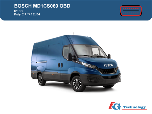 OBD disponibile per centralina Bosch MD1CS069