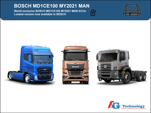 BOSCH MD1CE100 MAN MY2021 MEZZI PESANTI MAN ORA DISPONIBILE IN ESCLUSIVA MONDIALE