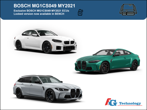 Nuovo servizio di sblocco per BOSCH MG1CS049 MY2021 ora disponibile