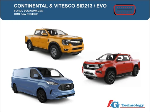 Protocollo OBD disponibile per Continental & Vitesco SID213