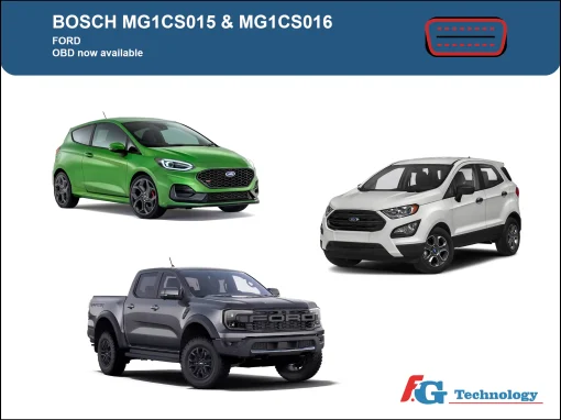 Protocollo OBD disponibile per Bosch MG1CS015 & MG1CS016