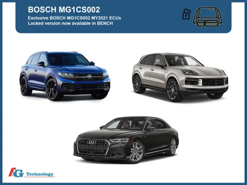 Bench Unlock for BOSCH MG1CS002 MY2021 now available