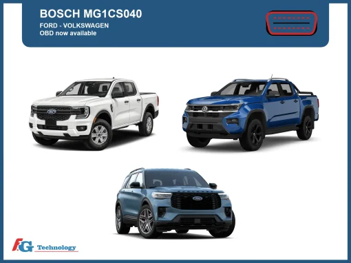 OBD protocol available for Bosch MG1CS040 Ford