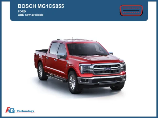 OBD protocol available for Bosch MG1CS055 Ford
