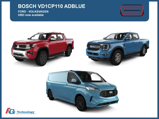 Protocolli OBD e Bench disponibili per Bosch VD1CP110
