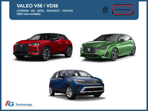 Protocollo OBD disponibile per Valeo V56 / VD56